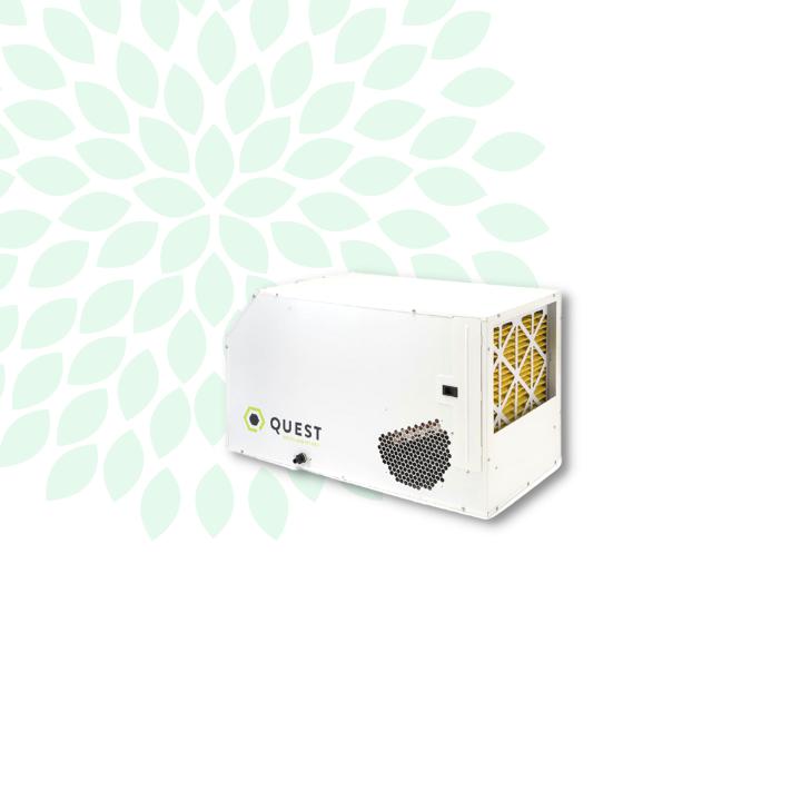 Quest Dual 155 Overhead Dehumidifier