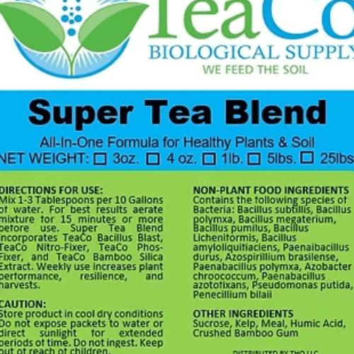TeaCo Biological Supply 2.2 Lb Super Tea