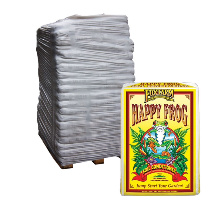 FoxFarm 3 Cubic Ft Happy Frog Soil Conditioner (Pallet of 36)