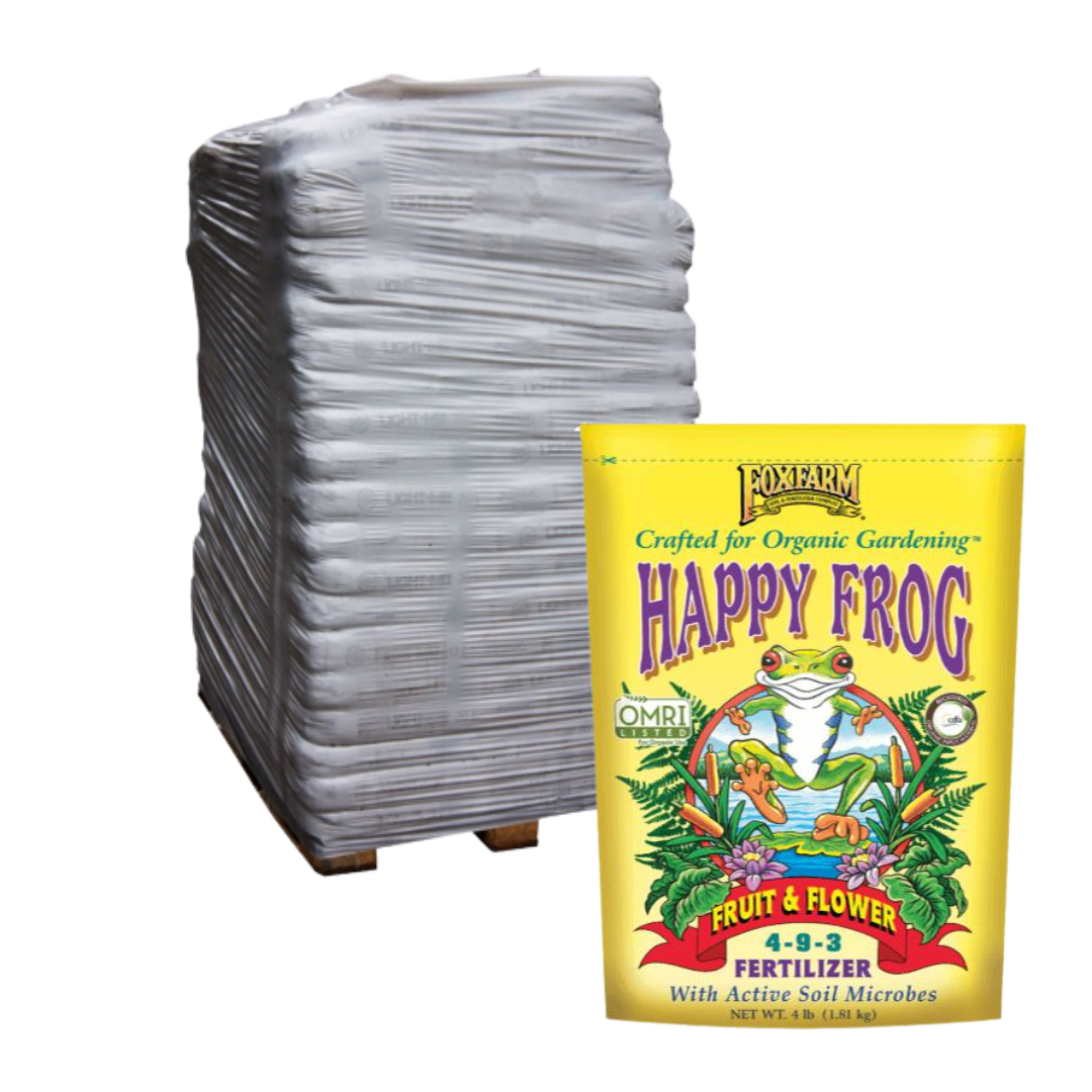 FoxFarm 4 Lb Bag Happy Frog Fruit & Flower Fertilizer