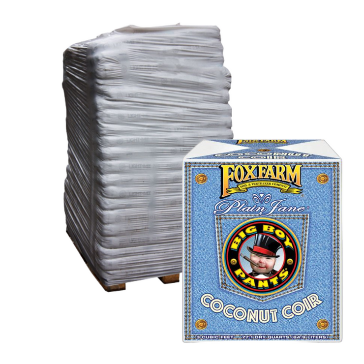 FoxFarm Plain 3 Cubic Ft Jane Big Boy Pants Coconut Coir (Pallet of 30 )