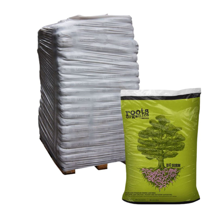 Roots Organics 1 Cubic Ft Big Worm Casting (Pallet of 60)