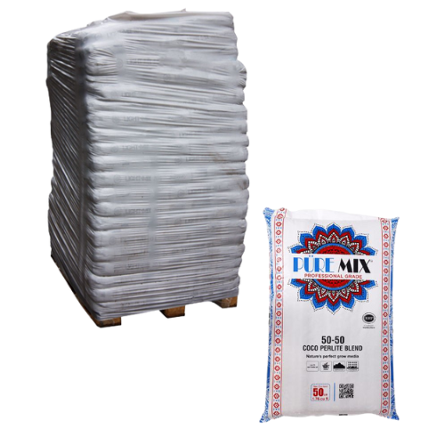 GroEzy PureMix 50/50 Coco Perlite 50L Bags (Pallet of 80)