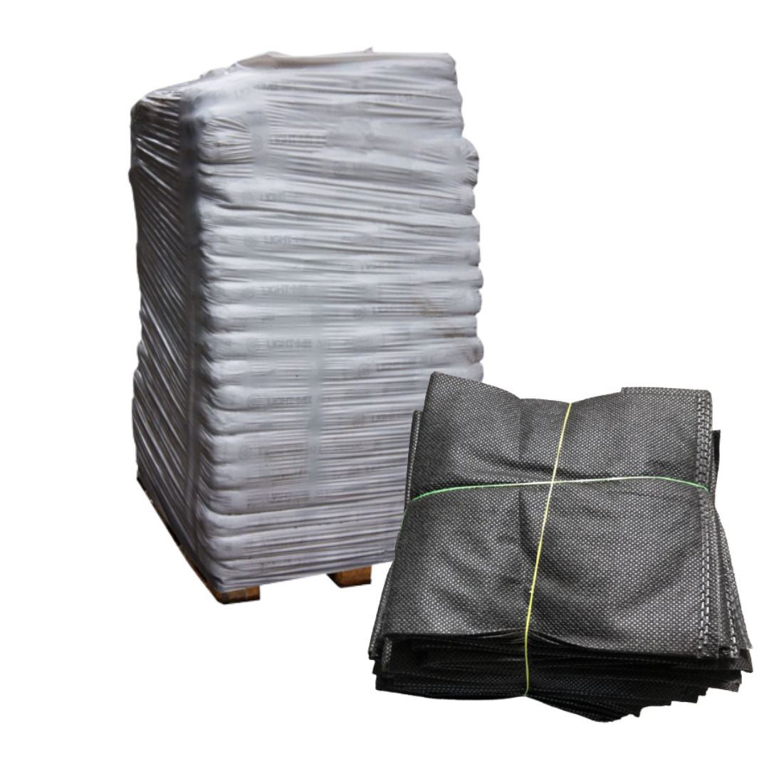 GroEzy 2 Gallon Non Woven Fabric Bag (Pallet of 18,000)