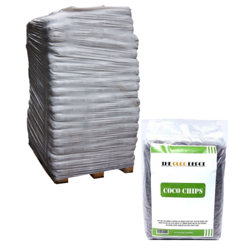 GroEzy (Regular Grade) Pure Coco Chips 50L Bags (Pallet of 80)