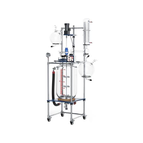 Across International 100L Dual Jacketed Glass Reactor