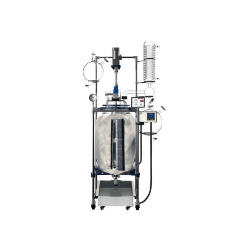Across International 100L Non Jacketed Glass Reactor With Heating Jacket