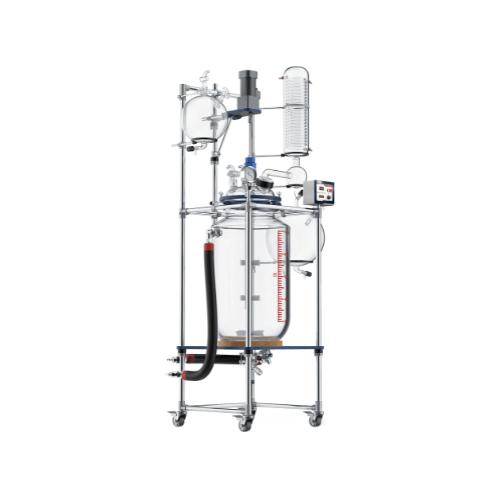 Across International 100L Single Jacketed Glass Reactor