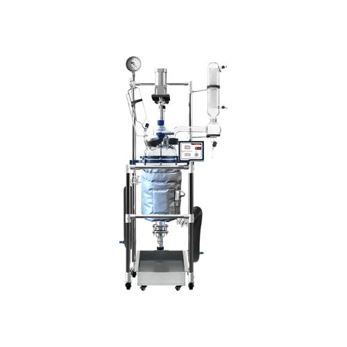 Across International 10L Dual Jacketed Glass Reactor System