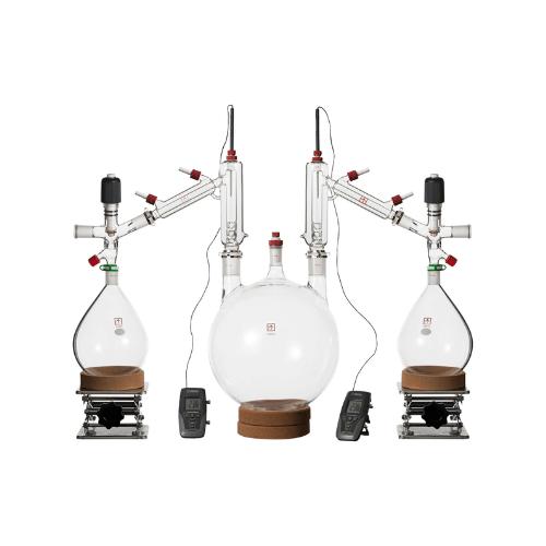 Across International 10L Short Path Distillation Kit With Valved Adapters