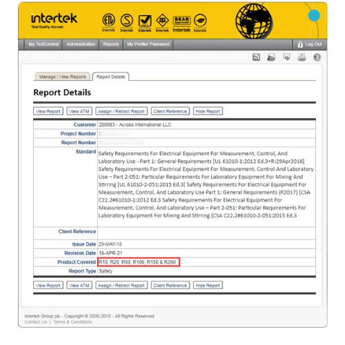 Across International 150L Single Jacketed Glass Reactor