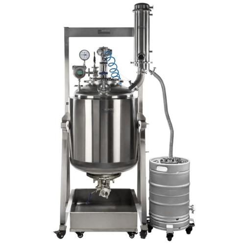 Across International 200L Dual Jacketed 316L Grade Stainless Steel Filter Reactor