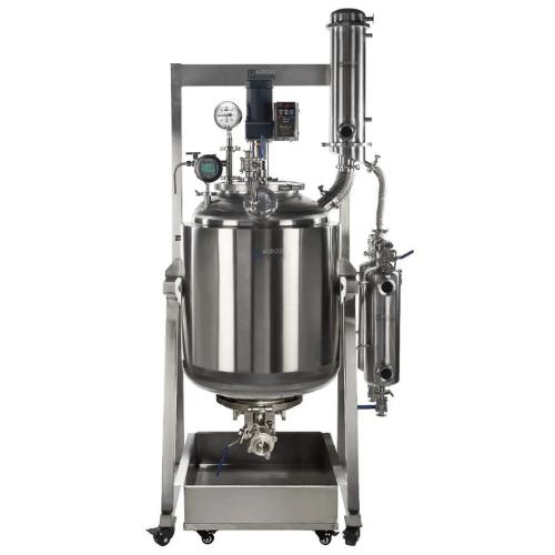 Across International 200L Dual Jacketed 316L Grade Stainless Steel Filter Reactor