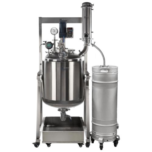 Across International 200L Dual Jacketed 316L Grade Stainless Steel Reactor