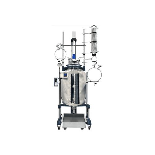 Across International 200L Non Jacketed Glass Reactor With Heating Jacket