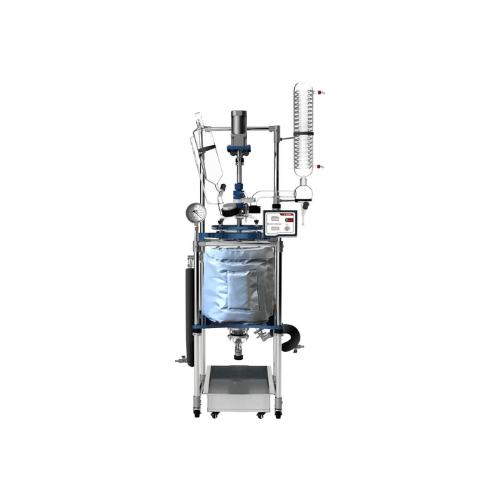 Across International 20L Dual Jacketed Glass Reactor System