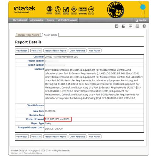Across International 20L Non Jacketed Glass Reactor With Heating Jacket