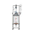 Across International 50L Non Jacketed Glass Reactor With Heating Jacket