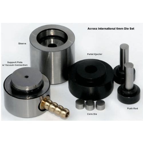 Across International 6 Mm Diameter ID Vacuum Dry Pressing Die Set