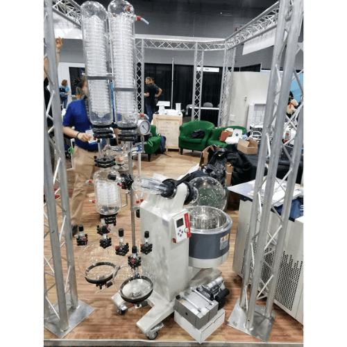 Across International Dual Receiving Flask Kit For SolventVap 20L Rotary Evaporator