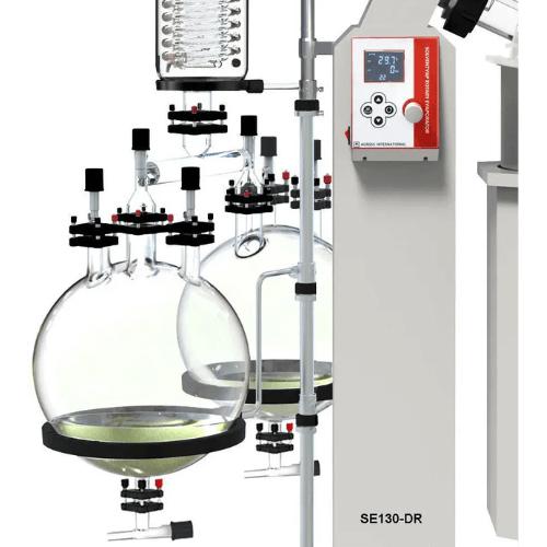 Across International Dual Receiving Flask Kit For SolventVap 50L Rotary Evaporator