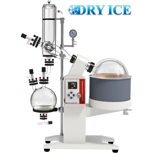 Across International SolventVap 5L Evaporator With Cold Trap Condenser And Power Lift