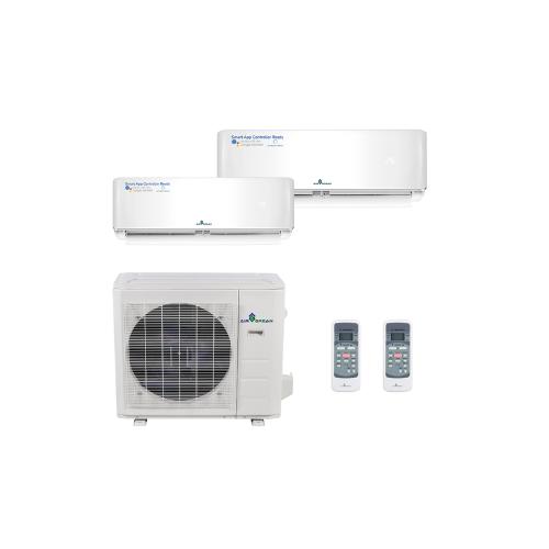 Air Grean 3 Ton Heating And Air Conditioner With Four Zone 24000 BTU