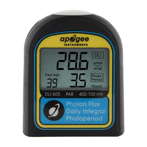 Apogee DLl-500 (Full-Spectrum) PAR, Daily Light Integral, and Photoperiod Meter