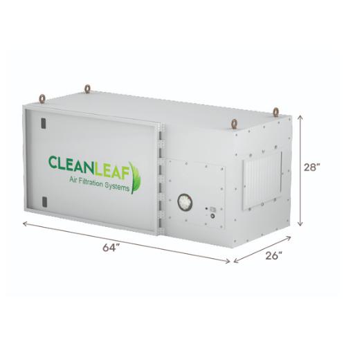 CleanLeaf CL2500D-CCP 2000 CFM Self-Contained Odor Mitigation And Filtration System