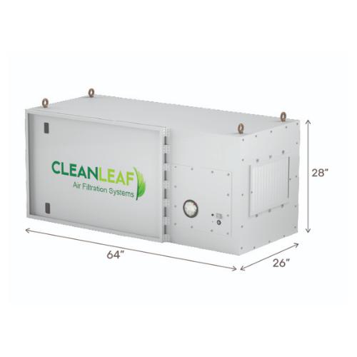 CleanLeaf CL2500D-HE 2000 CFM Self-Contained HEPA Filtration System