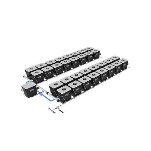 Current Culture Under Current Double Barrel RDWC System (3 Variations)