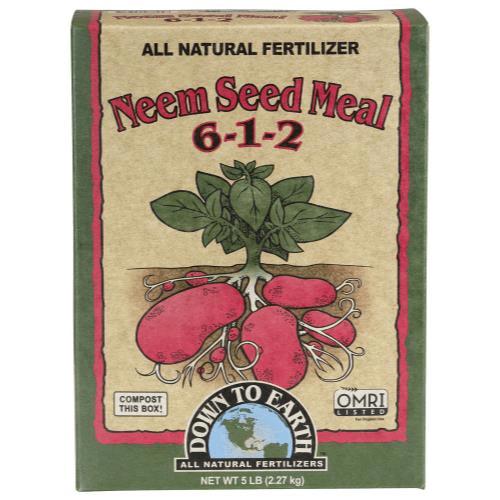 Down To Earth Neem Seed Meal - 5 lb (Case of 42)