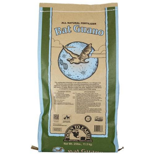 Down to Earth BAT GUANO 7-3-1 OMRI 25lb (Pallet of 40)