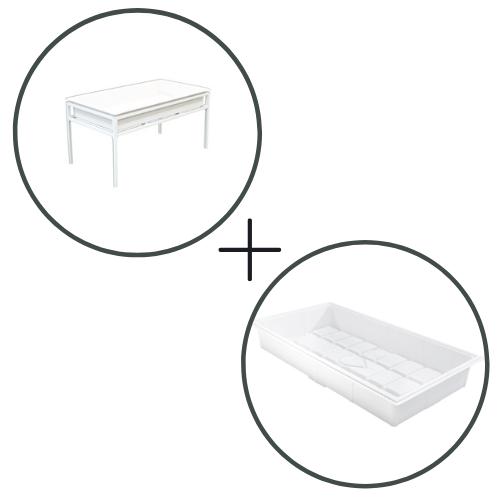 Fast Fit 2' x 4' Static Bench Bundle Package