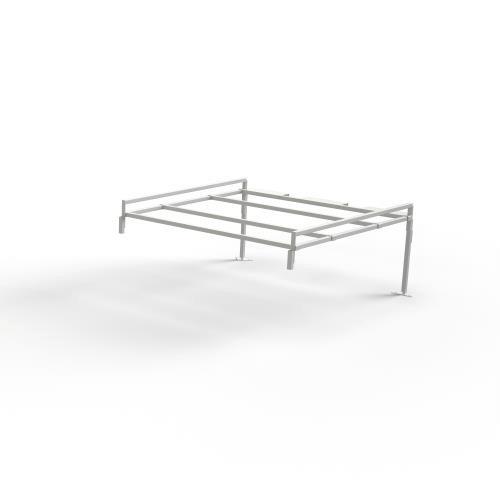 Fast Fit 4' x 16' Tray Stand Combination (Trays Not Included)