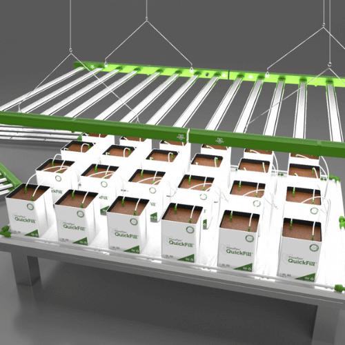 Floraflex 8 Bar 650 Watt LED Grow Light