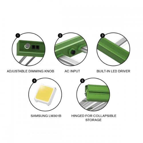 Floraflex 8 Bar 650 Watt LED Grow Light