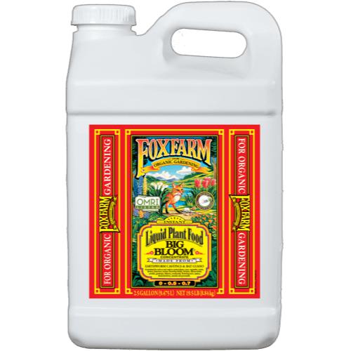 FoxFarm 2.5 Gallon Big Bloom Liquid Concentrate Plant Food (Case of 6)