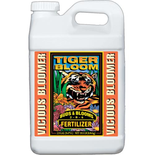 FoxFarm 2.5 Gallon Tiger Bloom Liquid Concentrate Fertilizer (Case of 6)