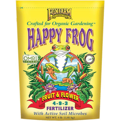 FoxFarm 4 Lb Bag Happy Frog Fruit & Flower Fertilizer