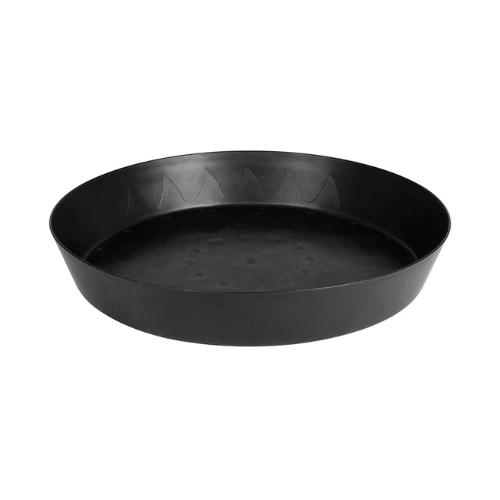 Gro Pro 20 Inch Heavy Duty Black Saucer With Tall Sides (Case of 50)