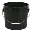 Gro Pro 3.5 Gallon Black Plastic Bucket (Case of 50)