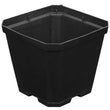 Gro Pro 4 Inch x 4 Inch x 3.5 Inch Black Plastic Pot (Case of 960)
