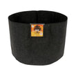 Gro Pro 45 Gallon Black Essential Round Fabric Pot (Case of 50)