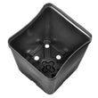 Gro Pro 5.5 Inch x 5.5 Inch x 6 Inch Square Plastic Pot (Case of 1000)