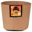 Gro Pro 7 Gallon Tan Essential Round Fabric Pot (Case of 168)