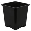 Gro Pro 9 Inch x 9 Inch x 10.5 Inch Premium Black Square Pot (Case of 100)