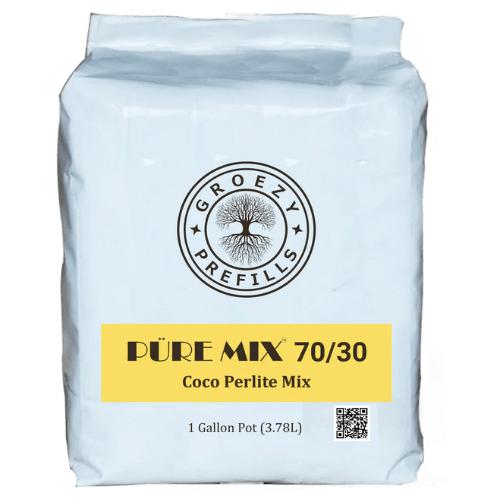 GroEzy 1 Gallon Prefilled 70/30 Coco Perlite Grow Bag (Pallet of 500)