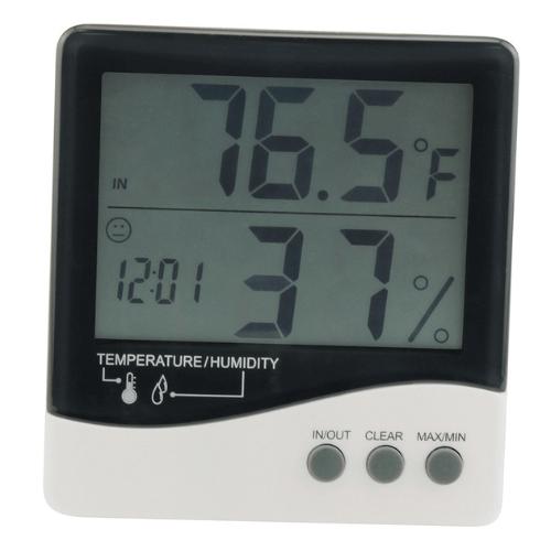 Grower's Edge Large Display Thermometer And Hygrometer (Pack of 20)