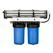 GrowoniX EX1000-KDF High Flow Reverse Osmosis System With KDF Premium Carbon Filter